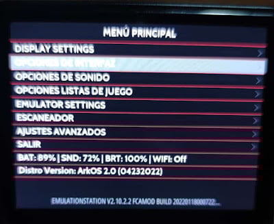 r36s portmaster menu r36s