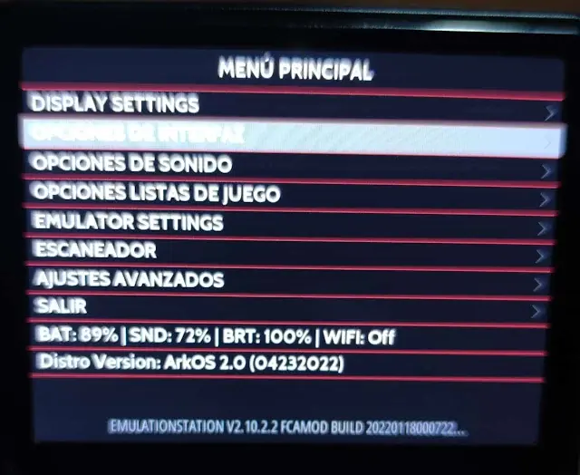 r36s portmaster menu r36s