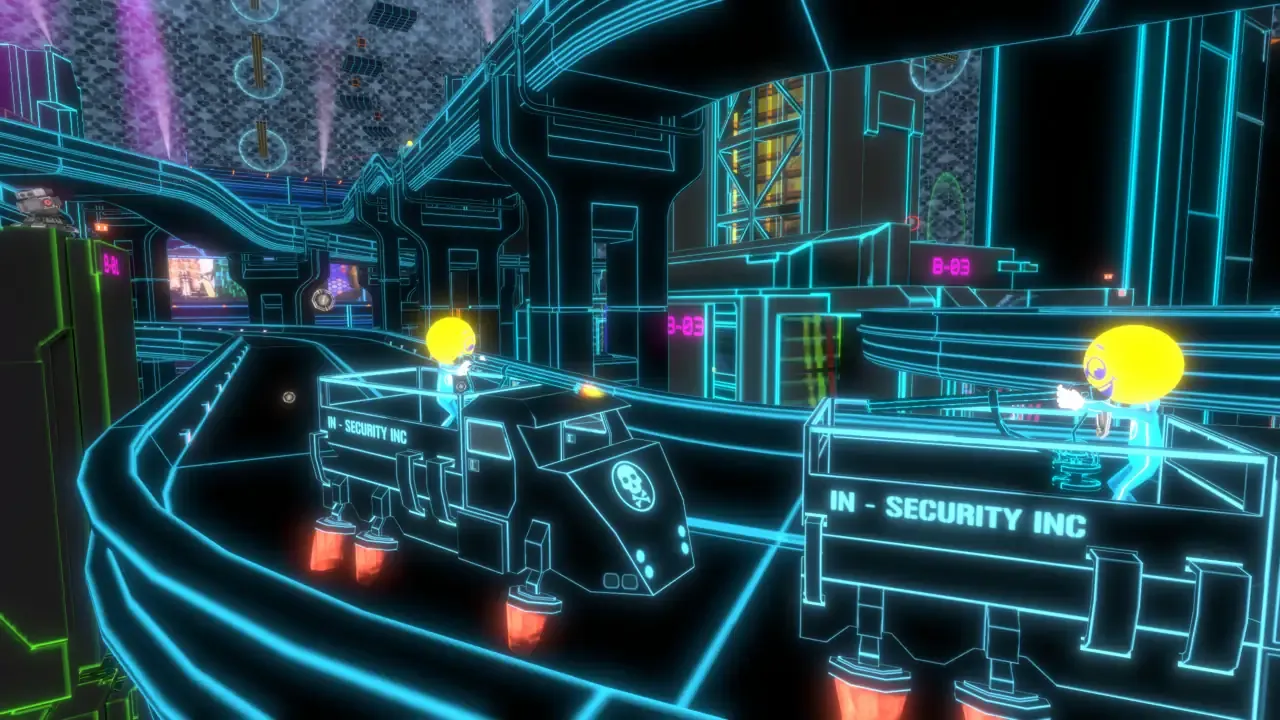 Echoes of the Arcade: shooter VR screenshot