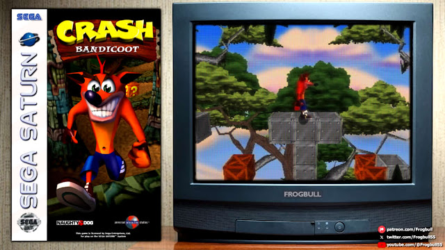crash bandicoot port para la sega saturn en fase beta