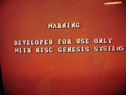 mensaje error de region