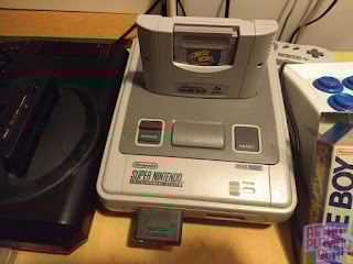super nintendo con super game boy