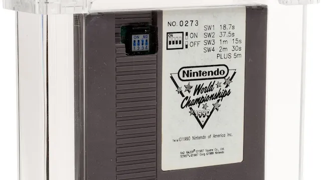 Nintendo World Championships 1990 cartridge