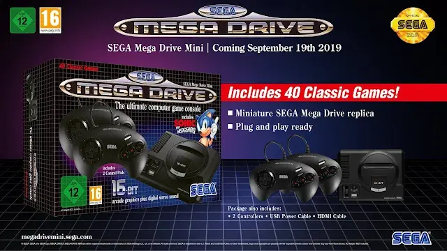 publicidad megadrive mini