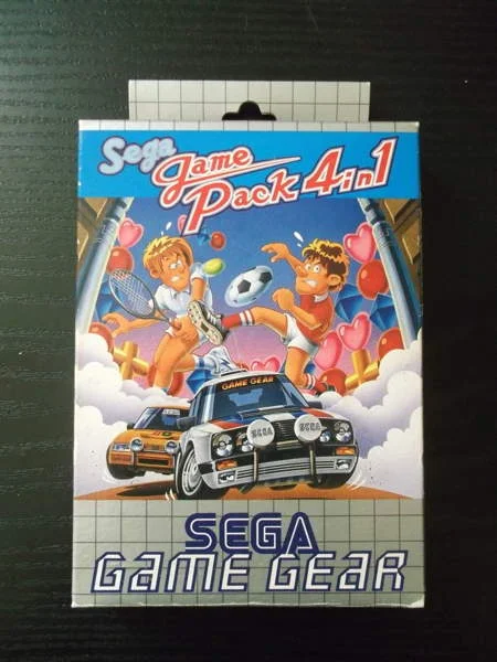 sega game pack 4 in 1 game gear