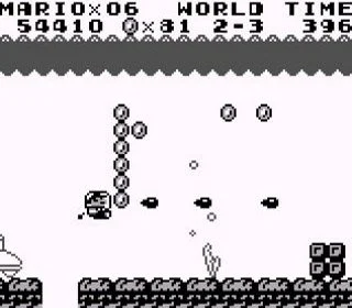 super mario land 1 submarino