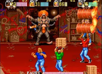 hawk personaje de vendetta beat'em up de konami inspirado en hulk hogan