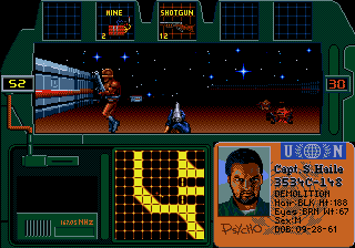 zero tolerance megadrive