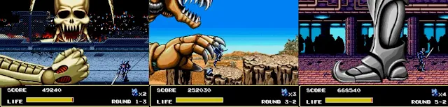 jefes finales mazin wars megadrive