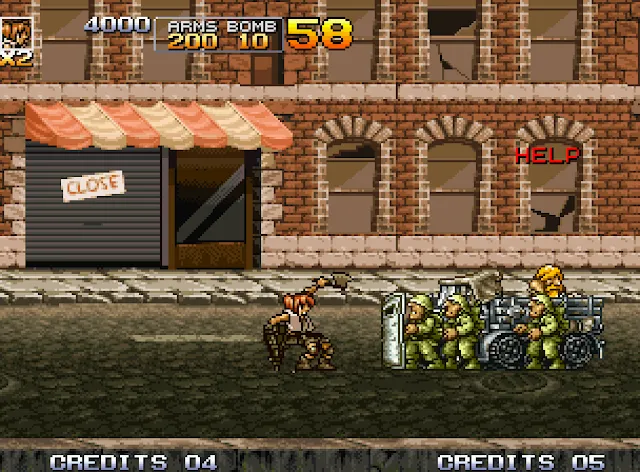 metal slug 4 screenshot