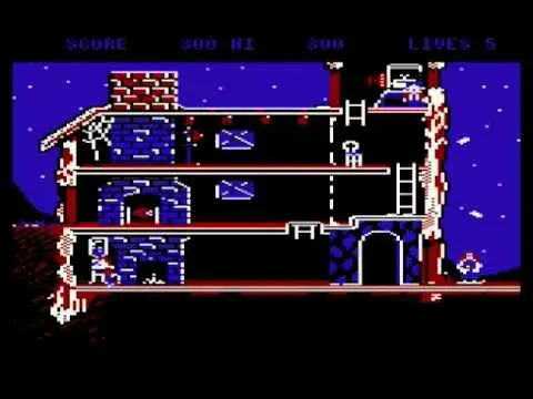 goonies de datasoft para la Atari 800