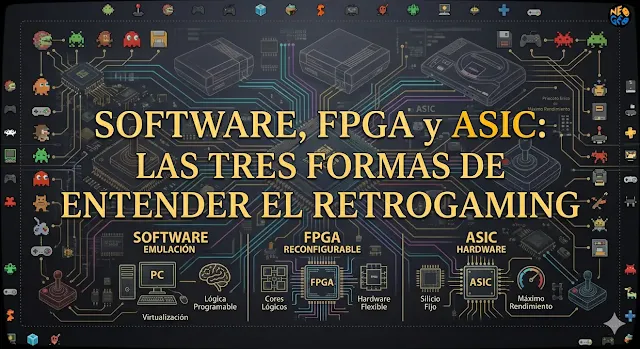 tipos de emulación por software y hardware: FPGA, ASIC