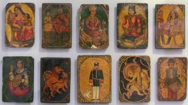 juego de cartas as-nas antigua persia