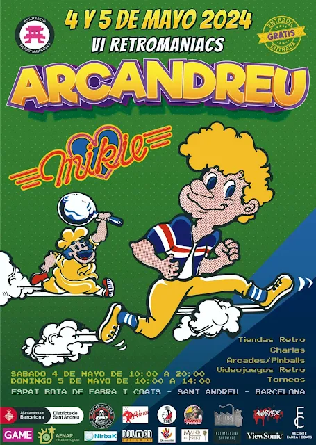 arcandreu 2024 feria videojuegos retro