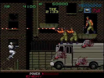 videojuego robocop arcade