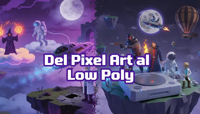 del pixel art al low poly