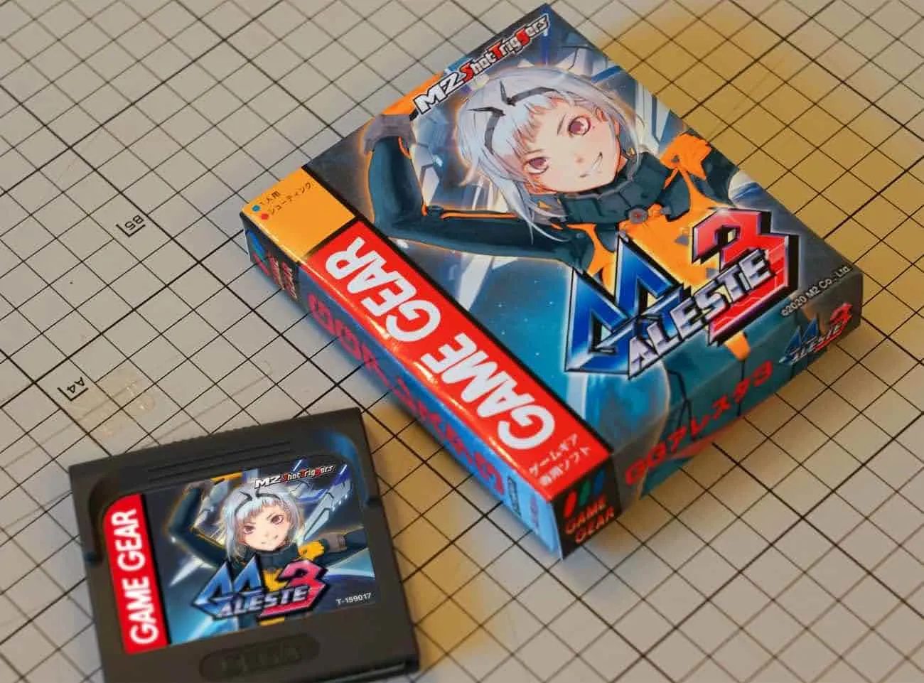 cartucho gg aleste 3 oficial sega
