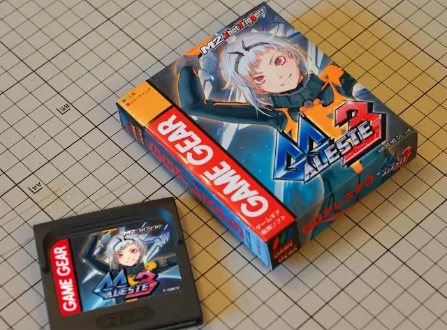 cartucho gg aleste 3 oficial sega