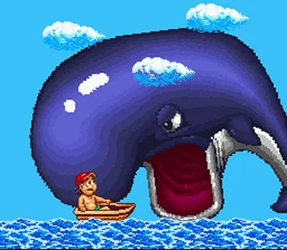 adventure island snes modo 7