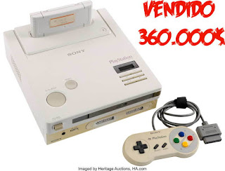 snes cd subastado por 360.000 dolares