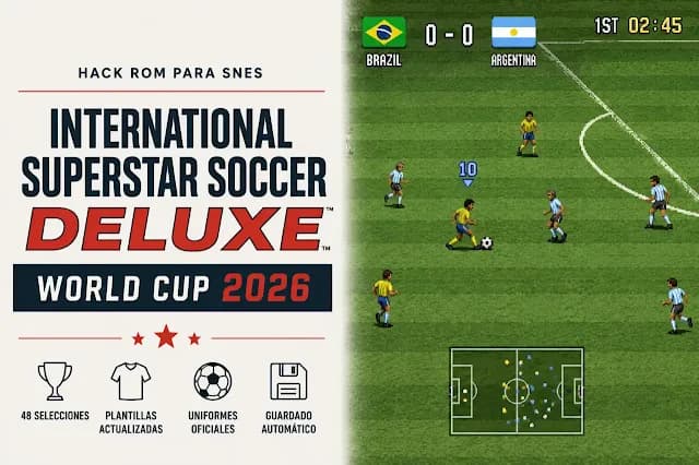 International Superstar Soccer Deluxe recibe el hack World Cup 2026