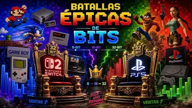 Cómo las ventas retro predicen el destino de PS5 y Switch 2