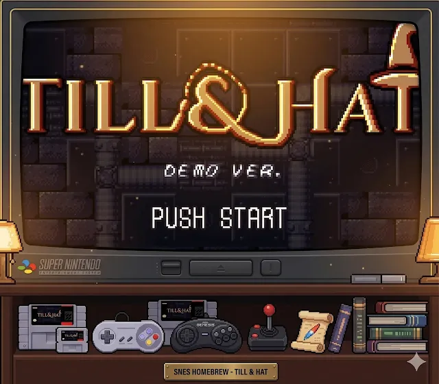 Till & Hat - juego homebrew de acción para Super Nintendo