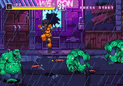 vengeance hunters NEO GEO nuevo beat'em up