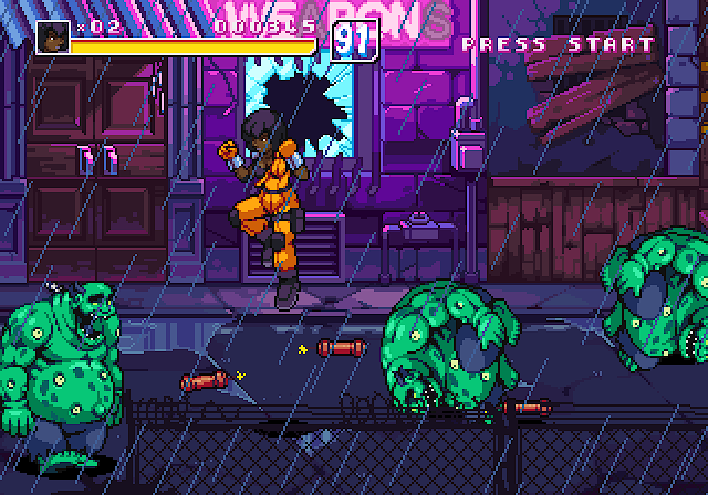 vengeance hunters NEO GEO nuevo beat'em up