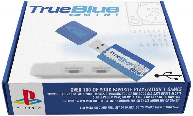True Blue Mini 64gb playstation classic 101 juegos