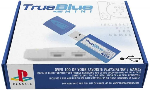 True Blue Mini 64gb playstation classic 101 juegos