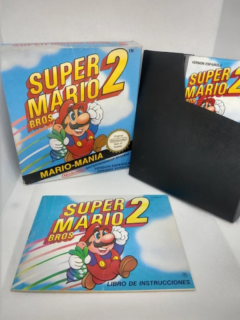 super mario bros 2 nes caja pequeña