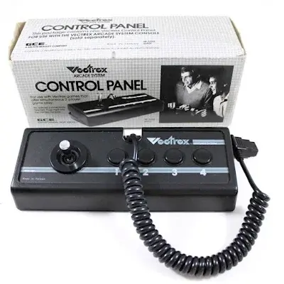 vectrex control panel