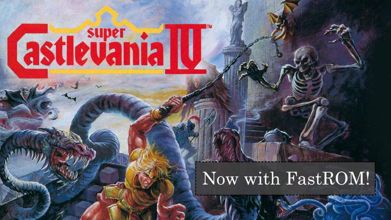 super castlevania IV fastROM