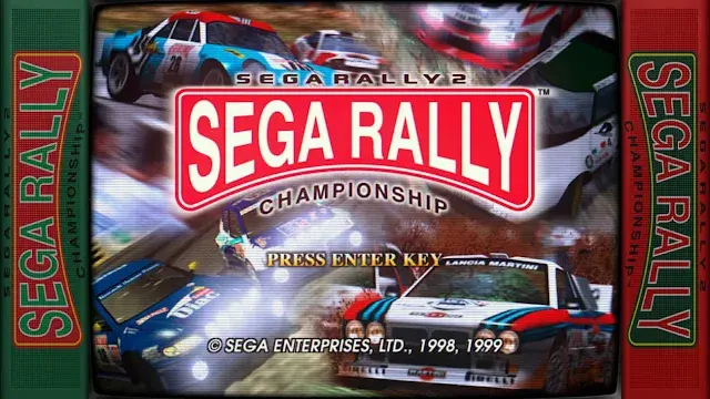 sega rally 2 25 aniversario pc windows 10 / 11