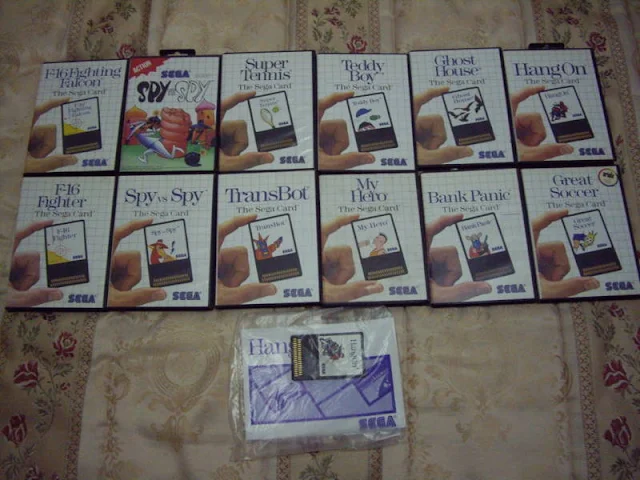 coleccion sega cards