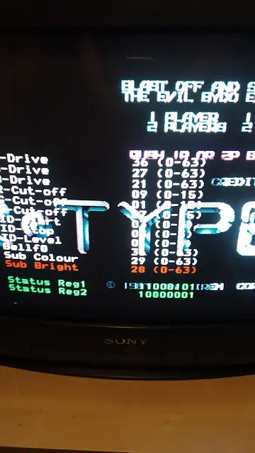 menú servicio sony 21"