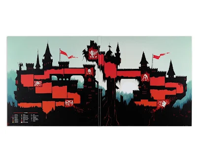 castlevania vinilo ost mapa castillo