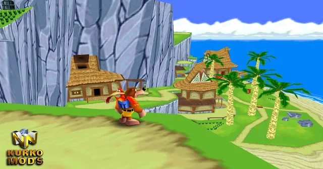 imagen del romhack Banjo Kazooie the bear waker deluxe para la nintendo 64