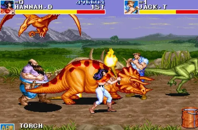 capcom cadillac dinosaurs