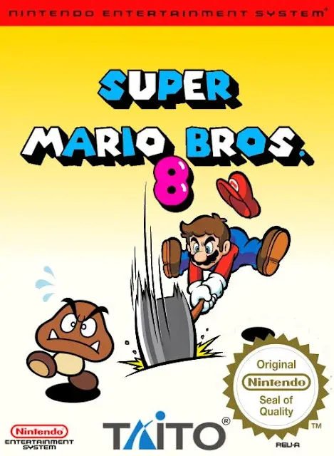 super mario bros 8 romhack nintendo nes