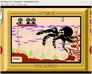 game watch octopus sega megadrive homebrew