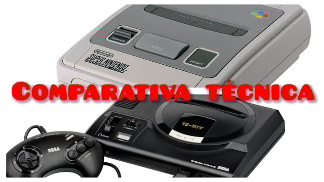 super nintendo vs megadrive comparativa técnica de la guerra de las consolas de los 16 bits de los años 90