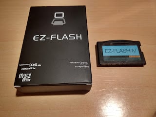 analisis del cartucho flashcard ez-flash para la consola gameboy advance