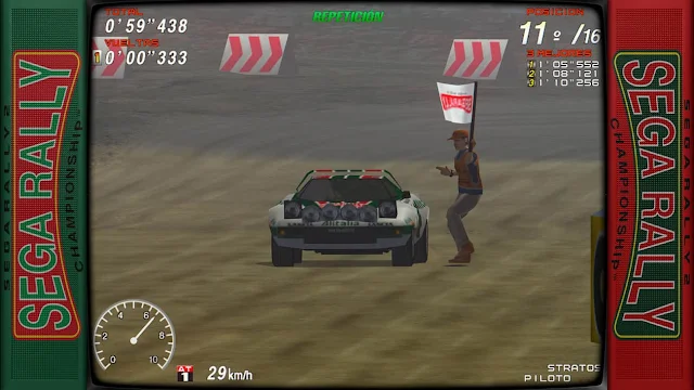 captura pantalla sega rally 2 pc optimizado