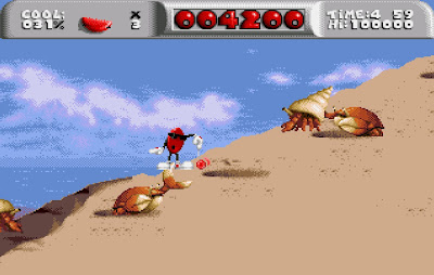 pantalla cool spot megadrive