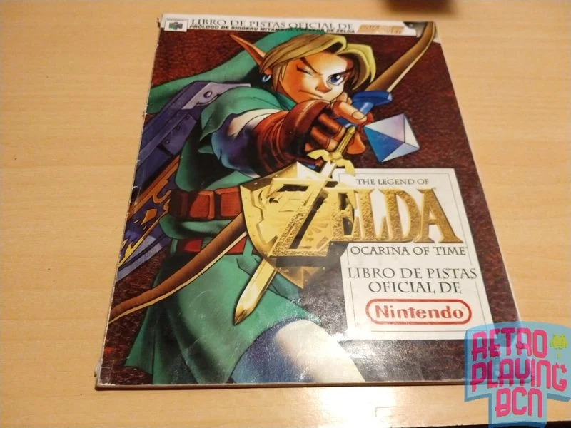 Guía oficial Zelda Ocarina of Time Nintendo 64