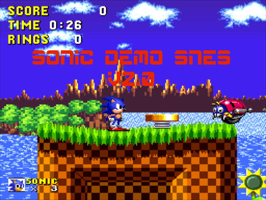 sonic the hedgehog para snes demo