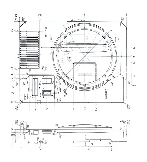 Diseño de la carcasa de Mega Drive