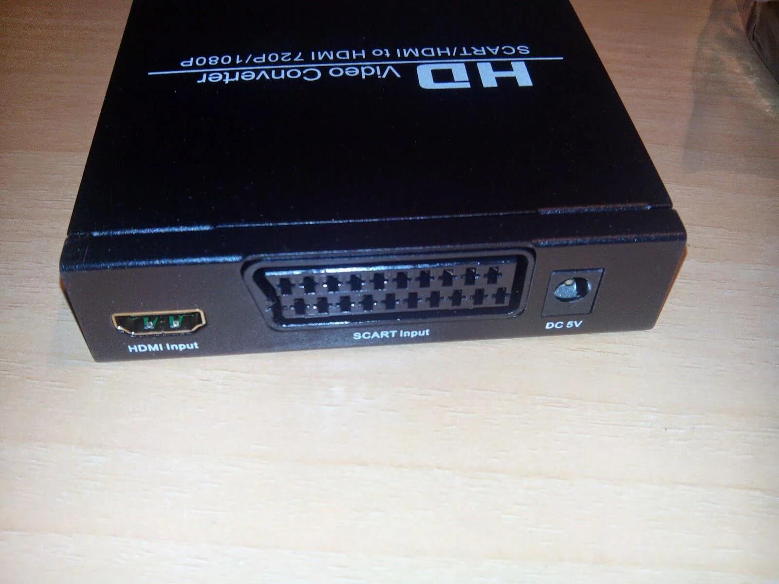 conversor hdmi scart